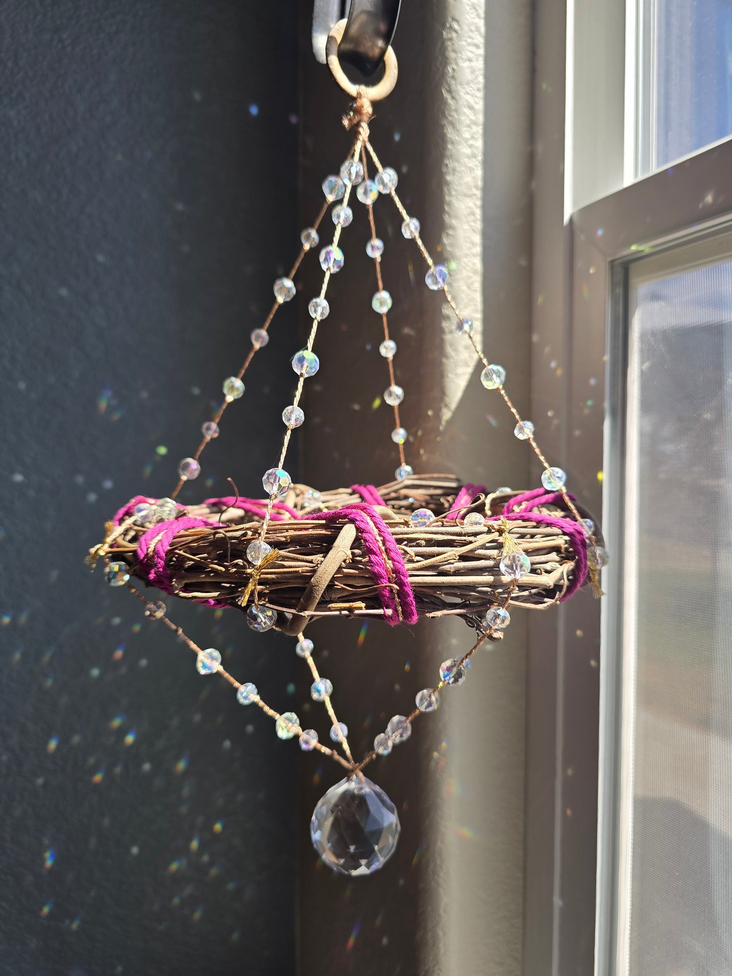 8" Colors of the Rainbow 🌈 Suncatcher