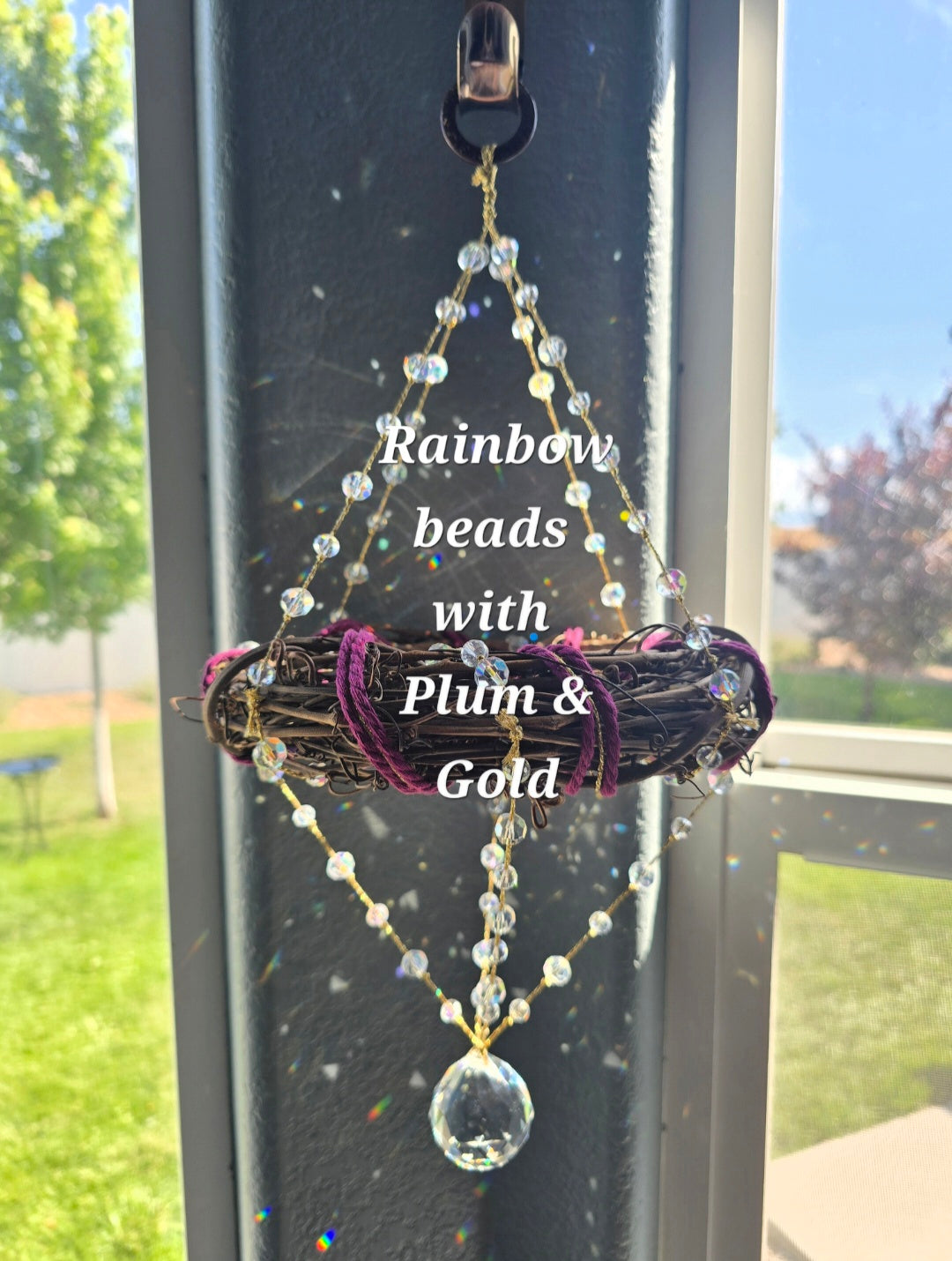 8" Colors of the Rainbow 🌈 Suncatcher